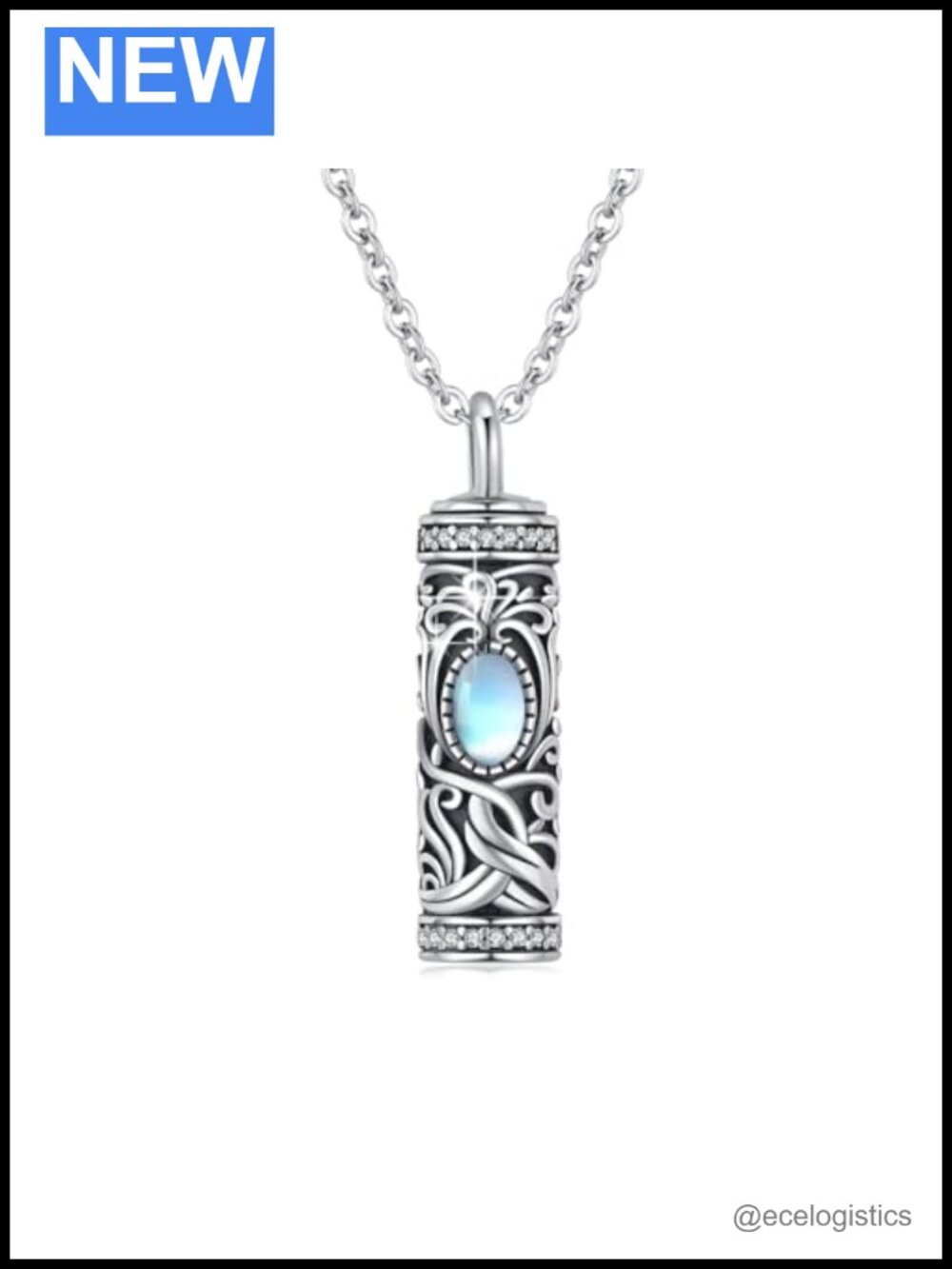 925 Sterling Silver Tree of Life Urn Necklace for Ashes Memorial Pendant